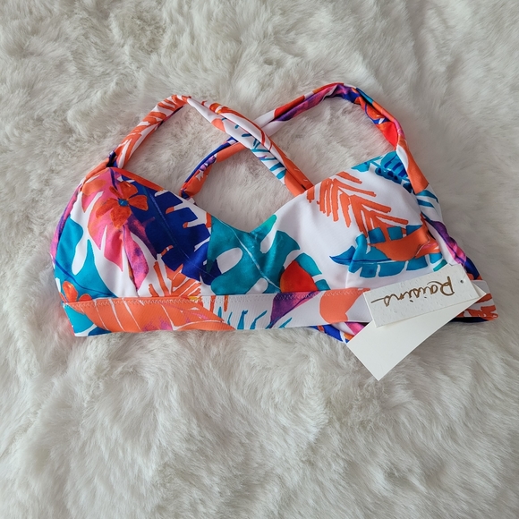🐠RAISINS BRAND NEW BIKINI TOP SIZE S - Picture 3 of 6